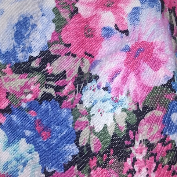 Forever 21 Floral Shift Dress Size L - Picture 8 of 9